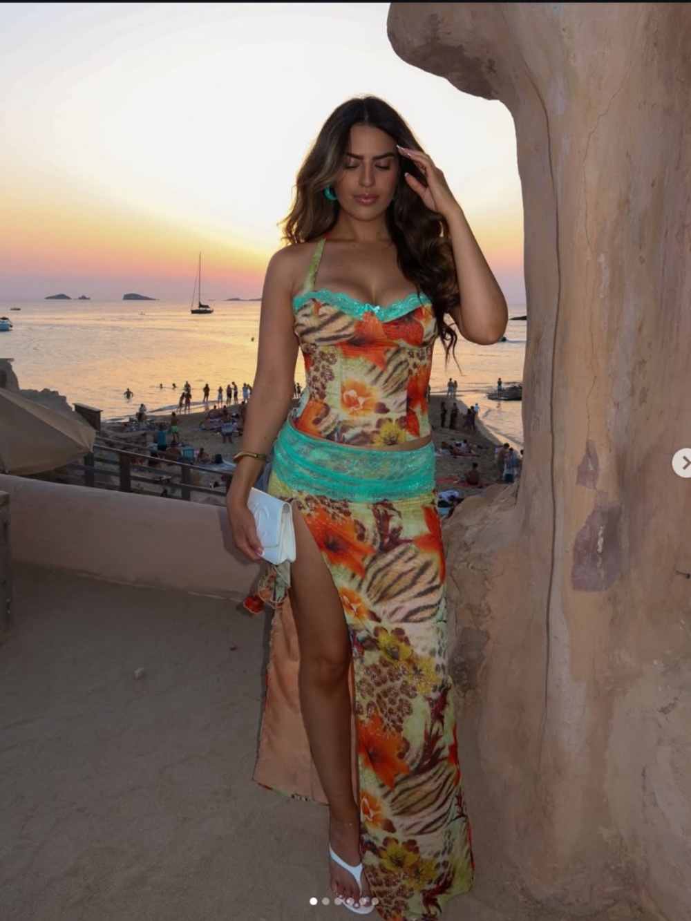 Outcast Clothing - MINORI Maxi Skirt Tigerlily
